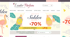 Desktop Screenshot of leaderparfum.com